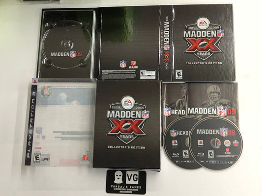 Ps3 - Madden NFL 2009 Collector's Edition Sony PlayStation 3 Complete #2874