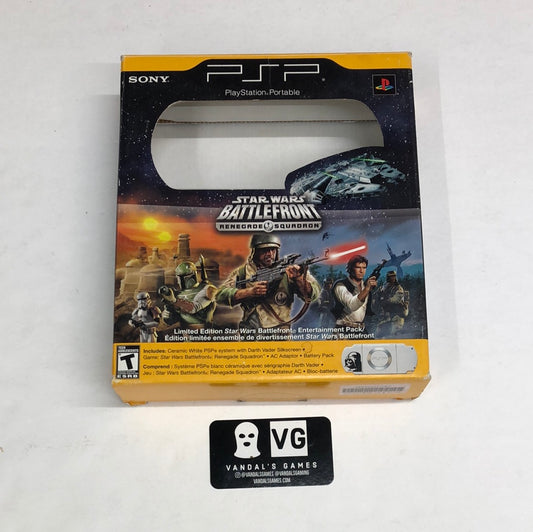 Psp - Console Box Only Slim 2001 Star Wars Battlefront Renegade Squadron #2719