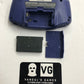 GBA - Console Indigo Nintendo Gameboy Advance W/ Battery Cover Tested #2886