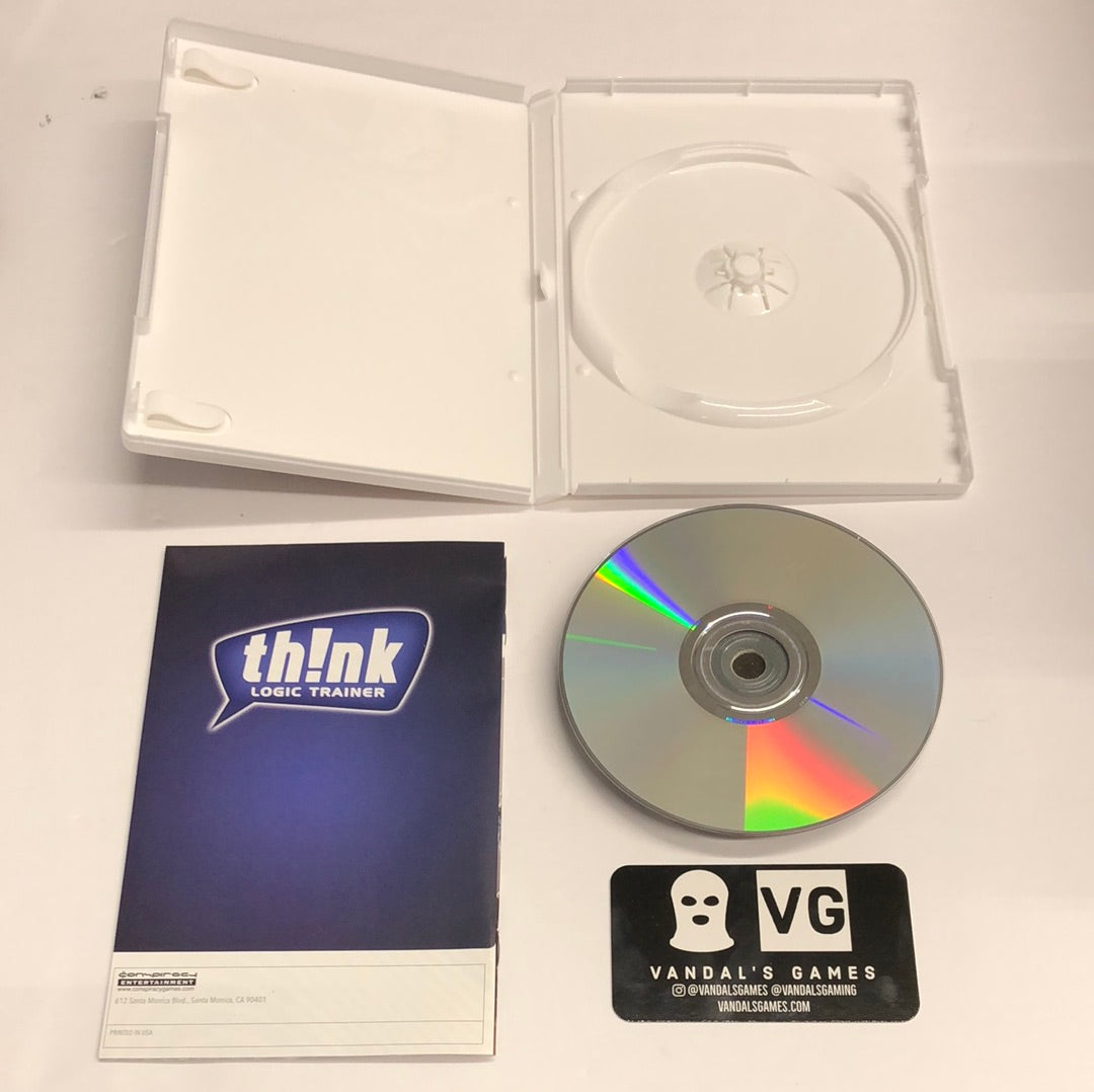 Wii - Think Logic Trainer Nintendo Wii Complete #111