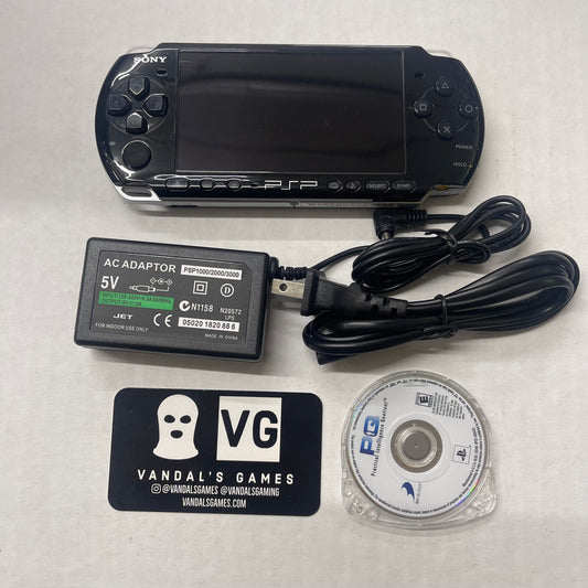 Psp - Console 3000 Piano Black USA Sony PlayStation Portable Tested #2560