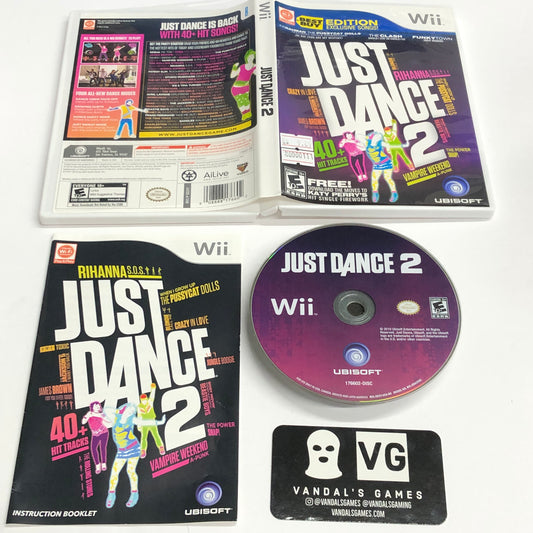 Wii - Just Dance 2 Best Buy Cover Nintendo Wii Complete #111