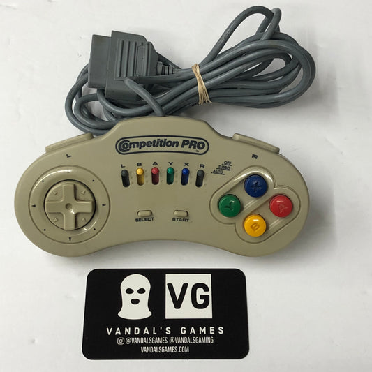 Snes - Turbo Controller Competition Pro SF-6 Honey Bee Super Nintendo Tested #2889