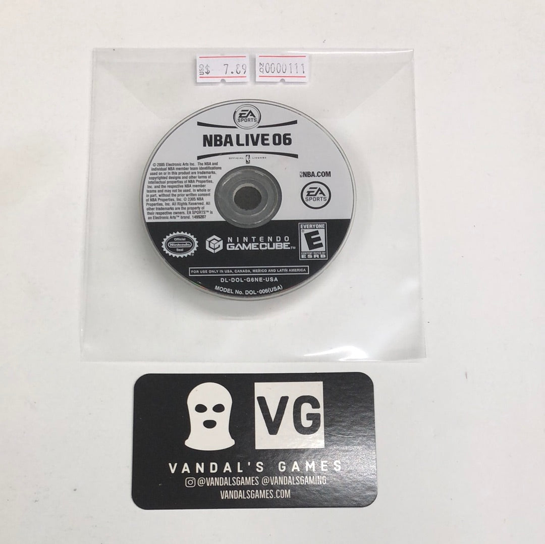 Gamecube - NBA Live 06 Nintendo Gamecube Disc Only #111