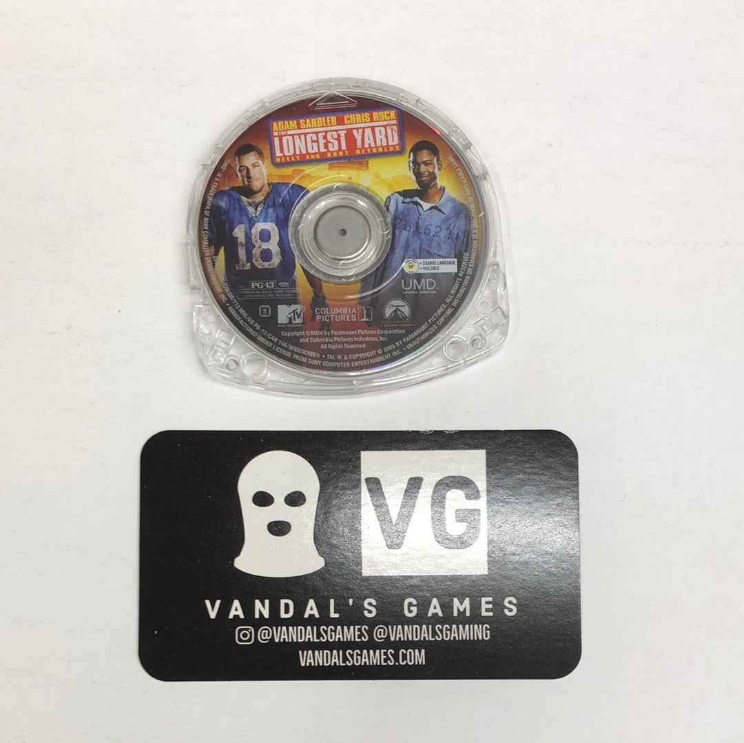 Psp Video - The Longest Yard UMD Sony PlayStation Portable Disc Only #111