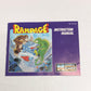 Nes - Rampage Nintendo Booklet Manual Only No Game or Box #1996