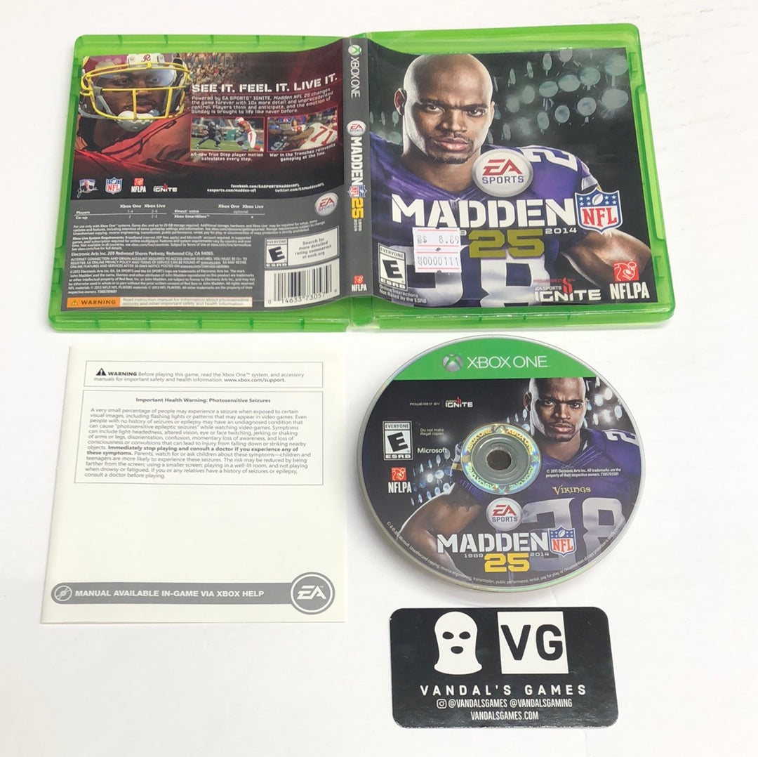 Xbox One - Madden NFL 25 Microsoft Xbox One Complete #111