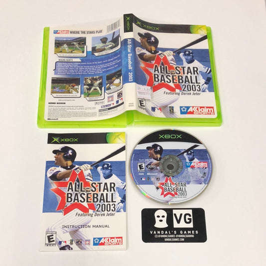 Xbox - All Star Baseball 2003 Microsoft Xbox Complete #111