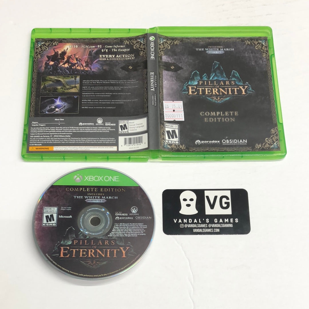 Xbox One - Pillars of Eternity Complete Edition Microsoft Xbox One W/ Case #111