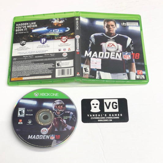 Xbox One - Madden NFL 18 Microsoft Xbox One W/ Case #111