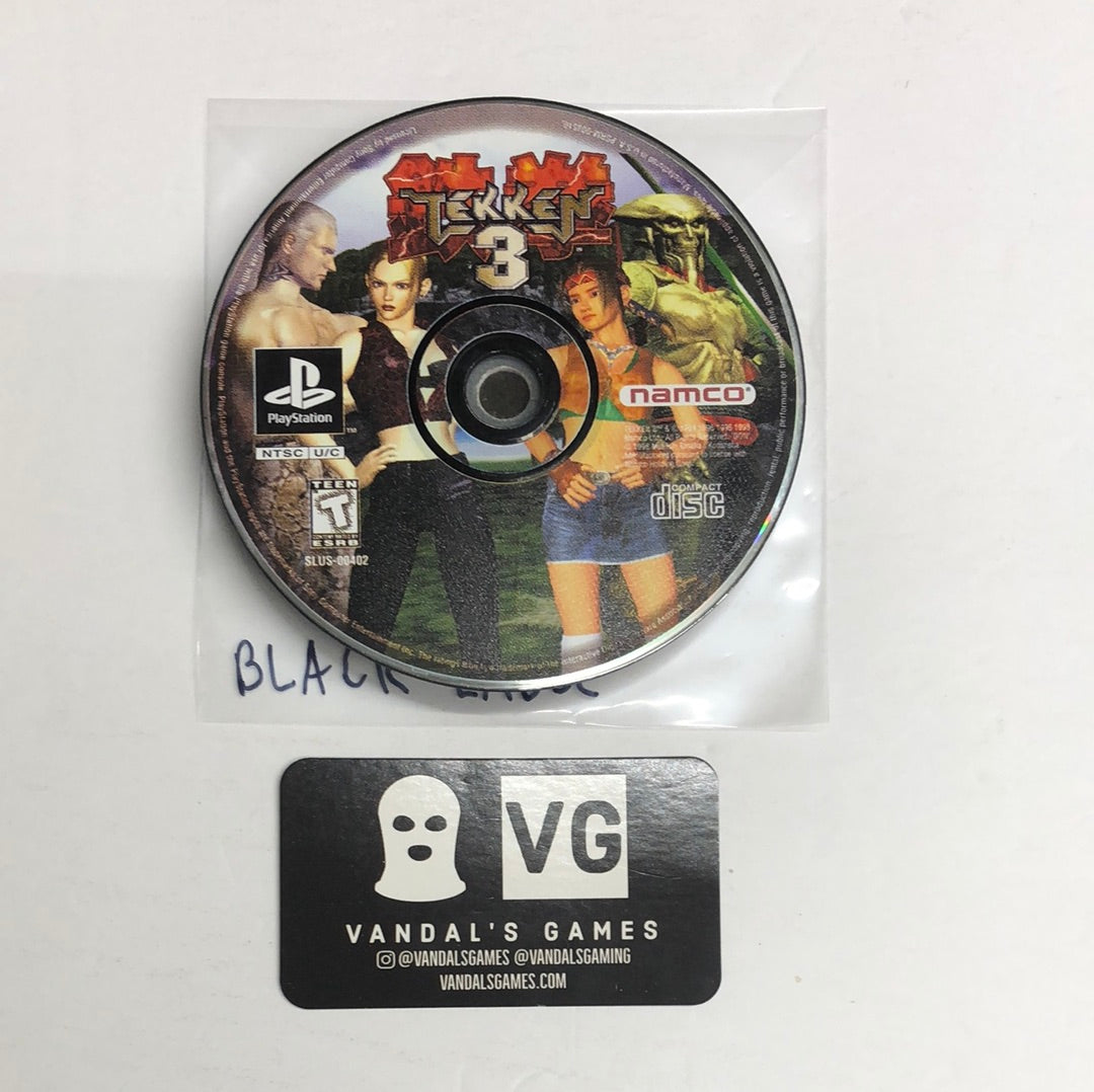 Ps1 - Tekken 3 Sony PlayStation 1 Black Label Disc Only #111