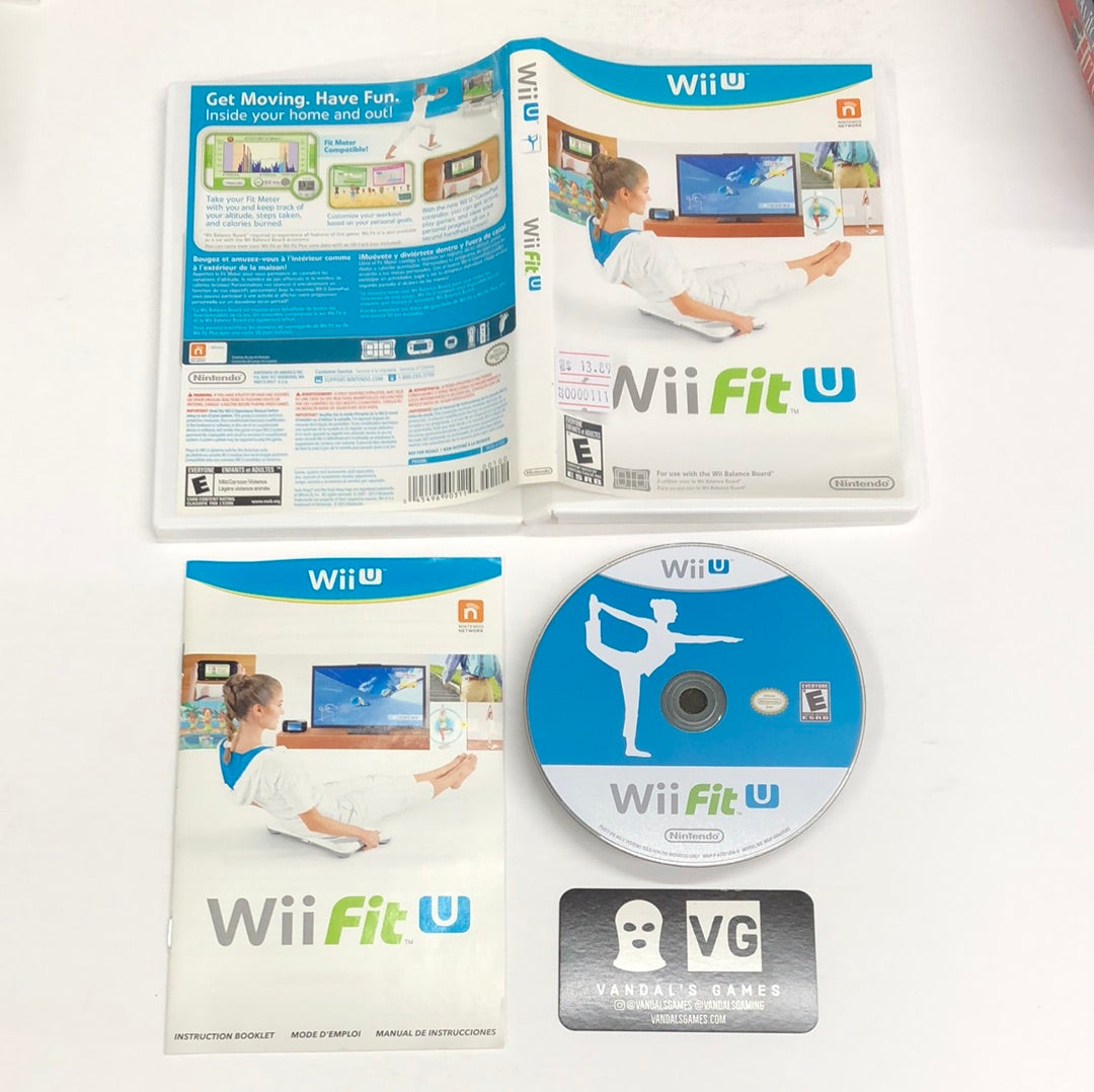 Wii U - Wii Fit U Nintendo Wii U Complete #111