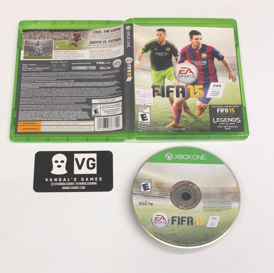 Xbox One - Fifa Soccer 15 Microsoft Xbox One W/ Case #111