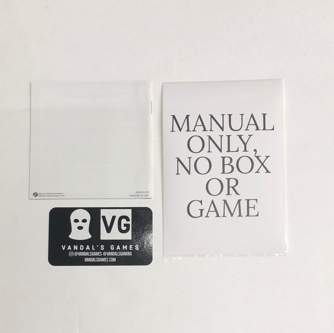 Ds - Ultimate Mortal Kombat Nintendo Ds Manual Booklet Only No Game #2133