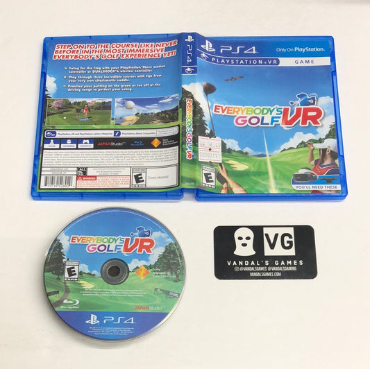 Ps4 - Everybody's Golf VR Sony PlayStation 4 W/ Case #111