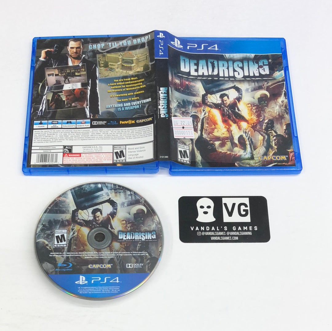 Ps4 - Dead Rising Sony PlayStation 4 W/ Case #111