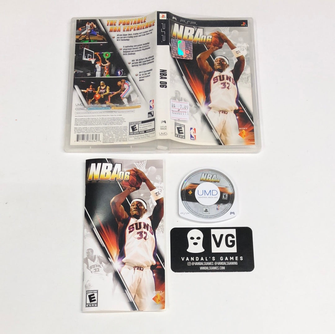 Psp - NBA 06 Sony PlayStation Portable Complete #111