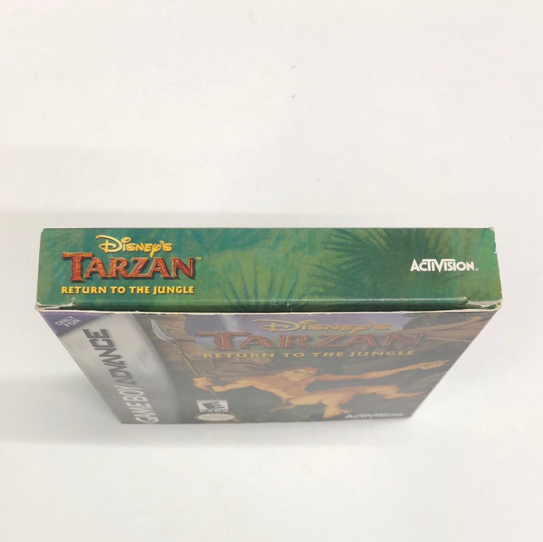 GBA - Tarzan Return to the Jungle Nintendo Gameboy Advance Box Only #1850