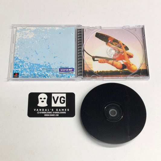 Ps1 - Burstrick Wake Boarding New Case Sony PlayStation 1 Complete #111