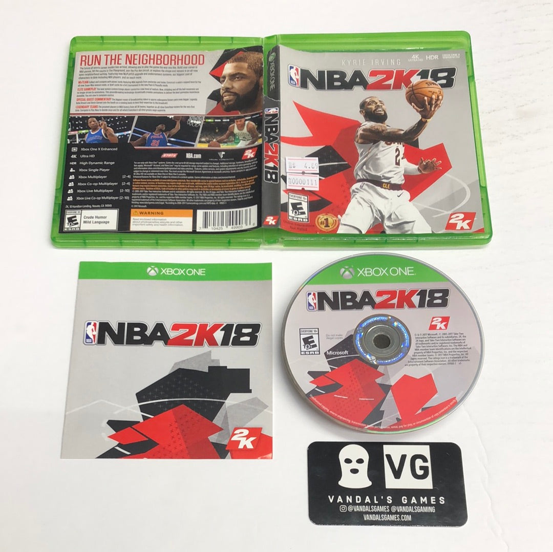 Xbox One - NBA 2k18 Alt Cover Microsoft Xbox One Complete #111