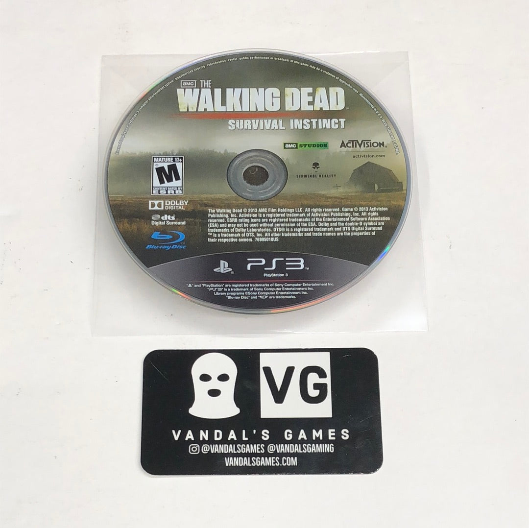 Ps3 - The Walking Dead Survival Instinct Sony PlayStation 3 Disc Only #111