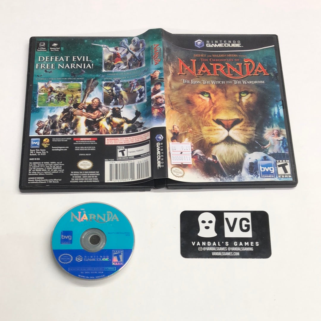 Gamecube - The Chronicles of Narnia Lion Witch Wardrobe Nintendo W/ Case #111