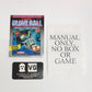 Nes - Super Glove Ball Nintendo Manual Booklet Only No Game #2025