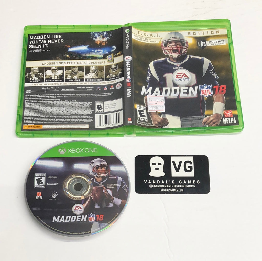 Madden NFL 18: GOAT Edition - Xbox One