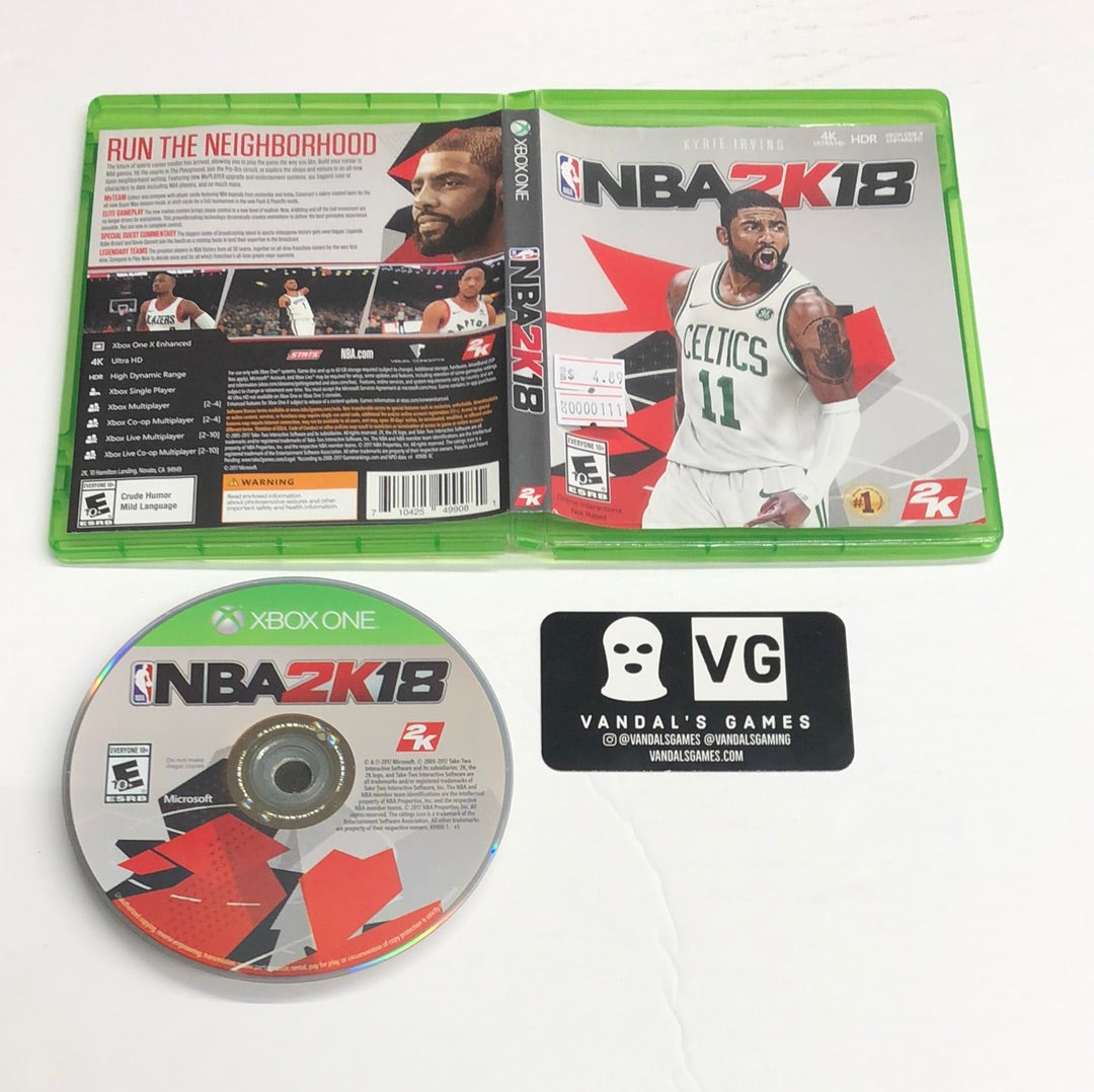 Xbox One - NBA 2k18 Microsoft Xbox One W/ Case #111