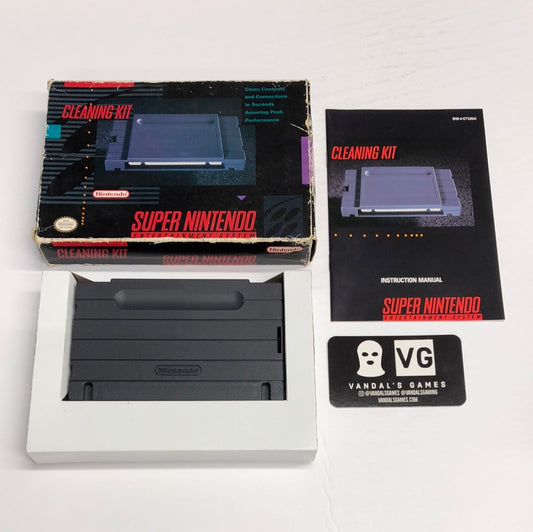 Snes - Cleaning Kit Super Nintendo Complete #1981