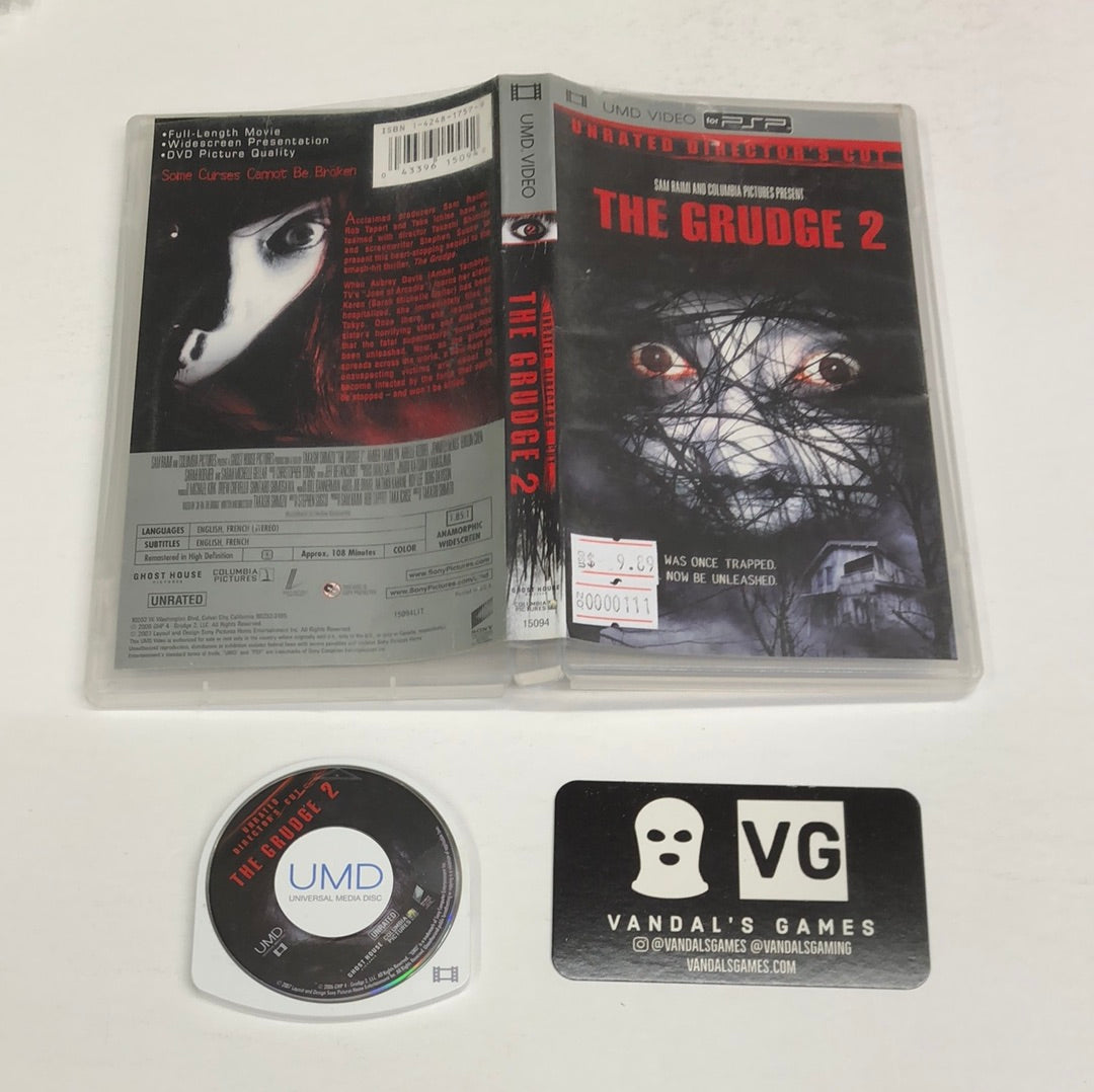 Psp Video - The Grudge 2 UMD Sony PlayStation Portable W/ Case #111