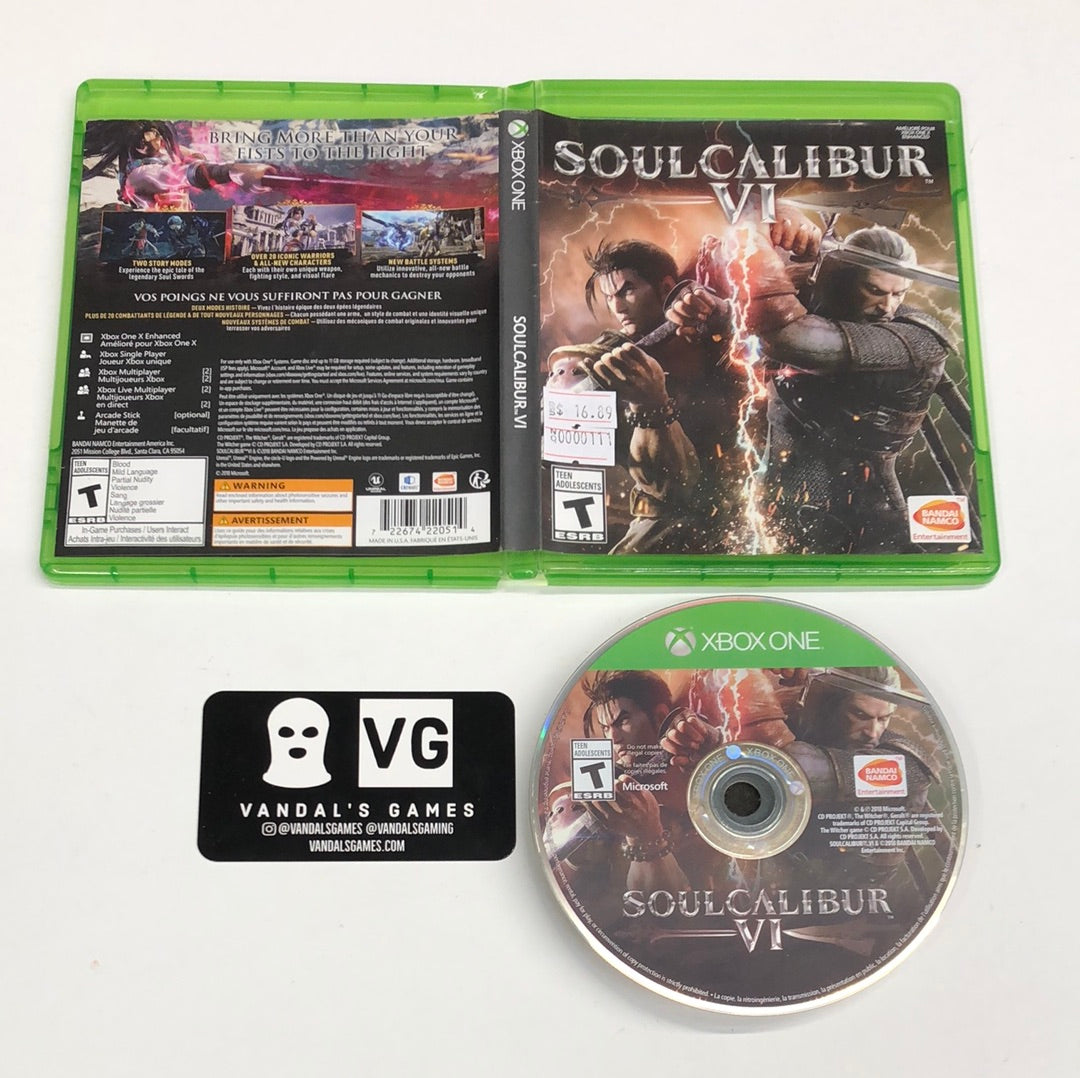 Xbox One - Soul Calibur VI Microsoft Xbox One W/ Case #111