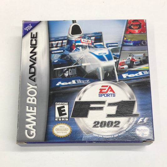 GBA - F1 2002 Nintendo Gameboy Advance Box Only #1850