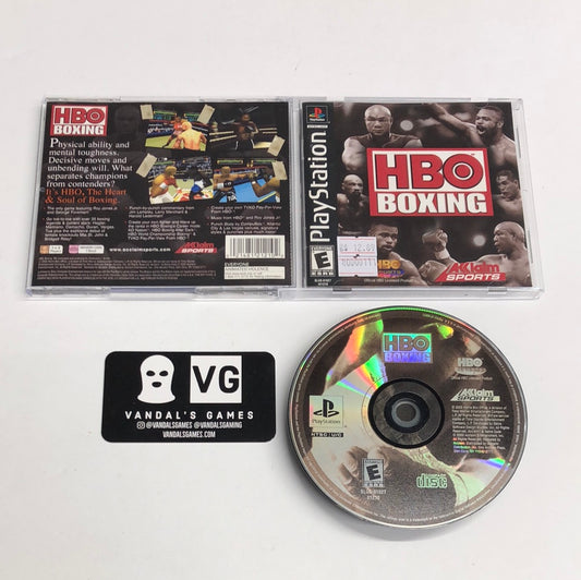 Ps1 - HBO Boxing New Case Sony PlayStation 1 Complete #111