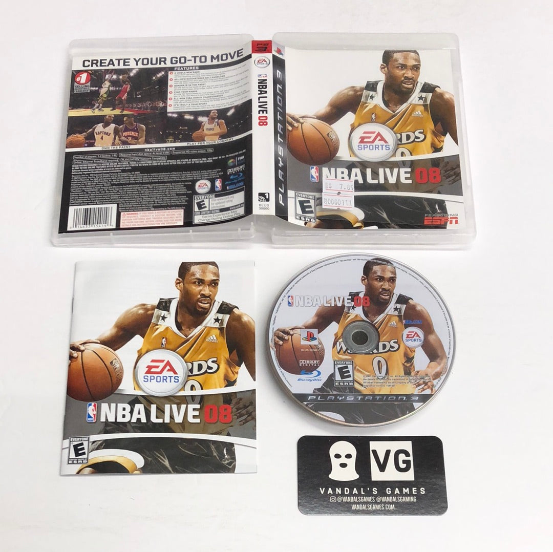 Ps3 - NBA Live 08 Sony PlayStation 3 Complete #111