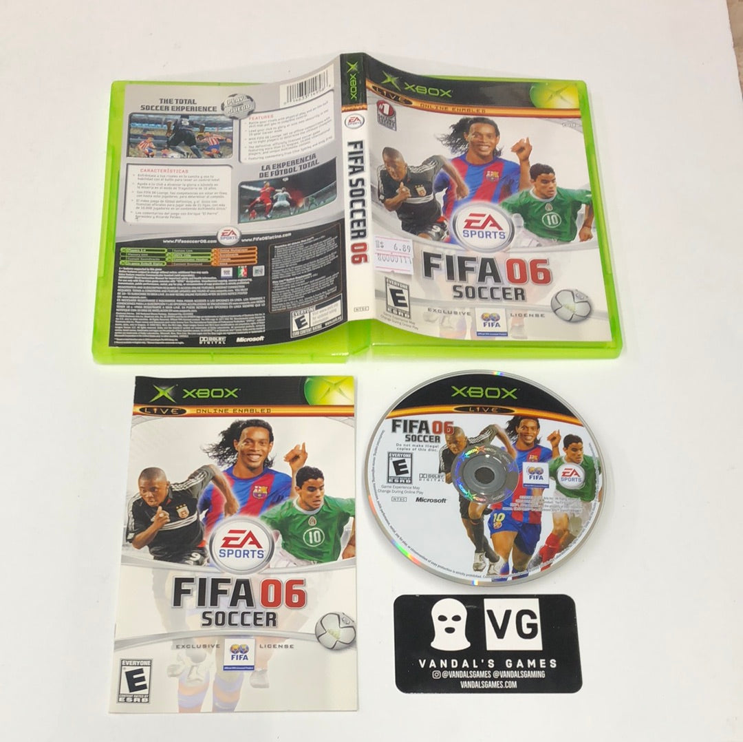 Xbox - Fifa Soccer 06 Microsoft Xbox Complete #111