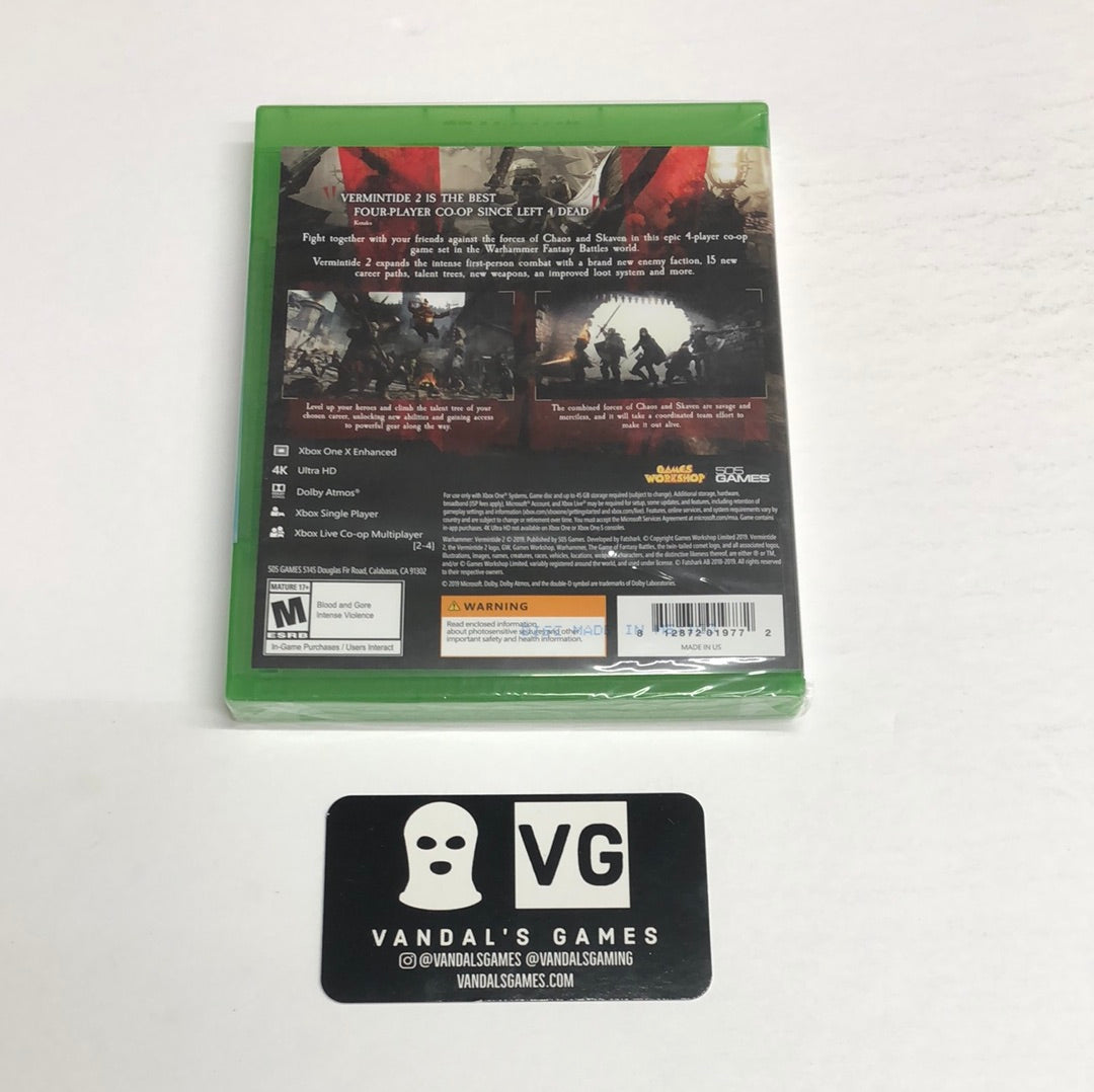 Xbox One - Warhammer Vermintide II Deluxe Edition Microsoft Brand New #111