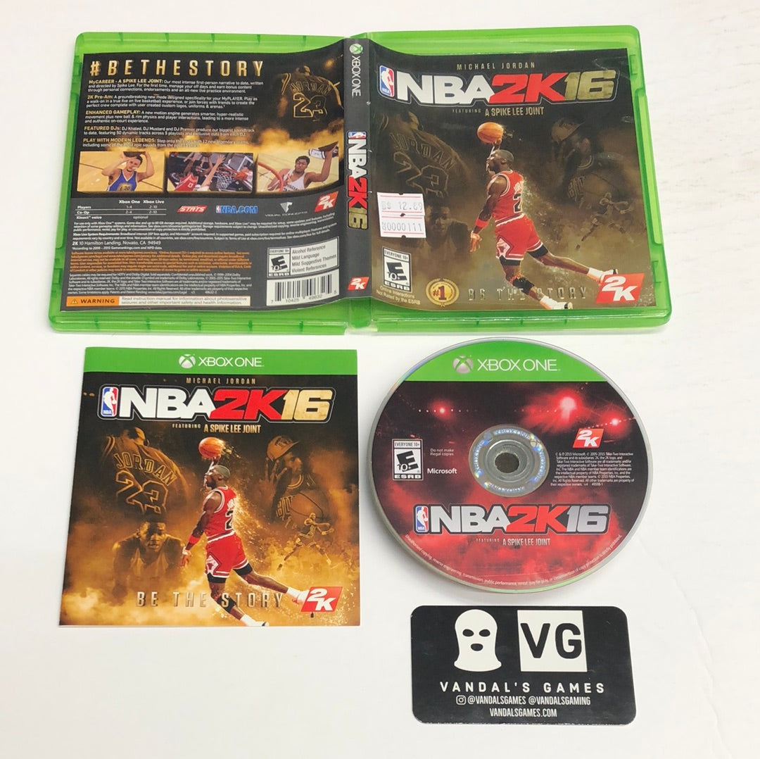 Xbox One - NBA 2k16 Michael Jordan Microsoft Xbox One Complete #111