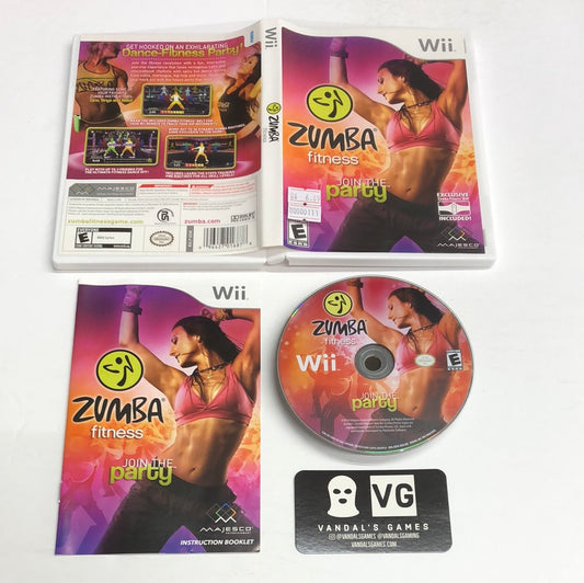 Wii - Zumba Fitness Nintendo Wii Complete #111