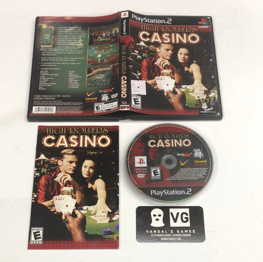 Ps2 - High Rollers Casino Sony PlayStation 2 Complete #111