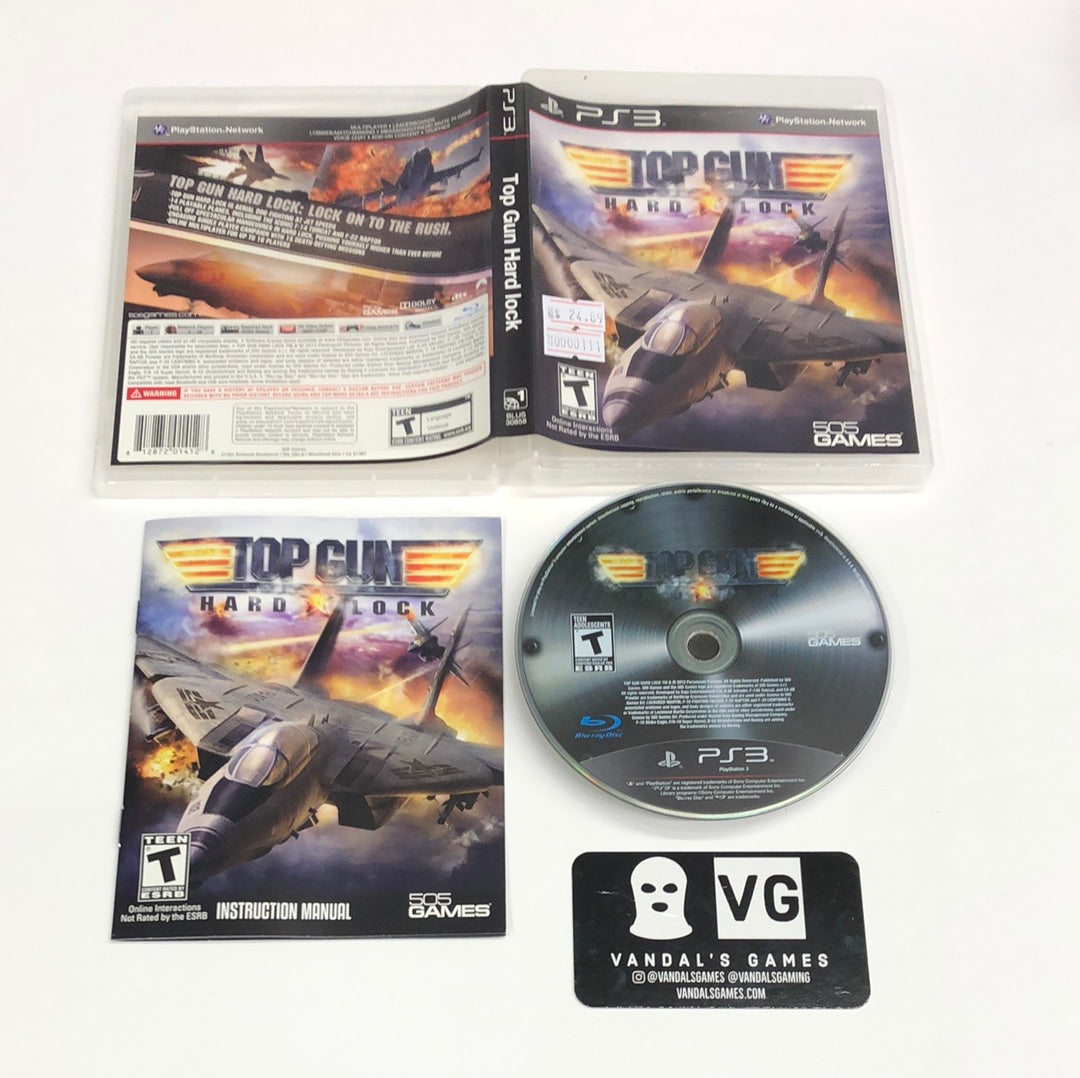 Ps3 - Top Gun Hard Lock Sony PlayStation 3 Complete #111