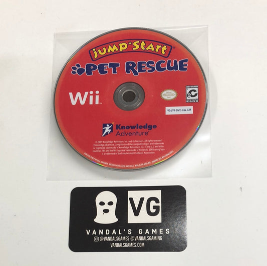 Wii - Jump Start Pet Rescue Nintendo Wii Disc Only #111