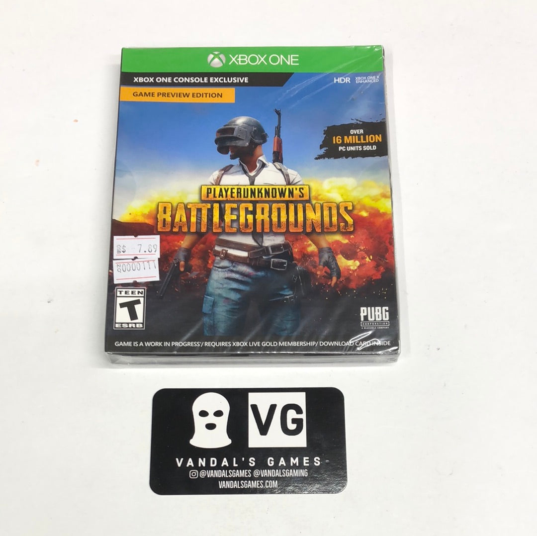 Xbox One - PUBG Player Unknown's Battlegrounds Preview Edition New #111