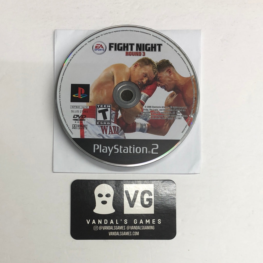 Ps2 - Fight Night Round 3 Sony PlayStation 2 Disc Only #111