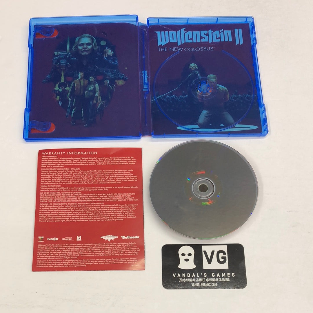 Ps4 - Wolfenstein II The New Colossus Sony PlayStation 4 Complete #111