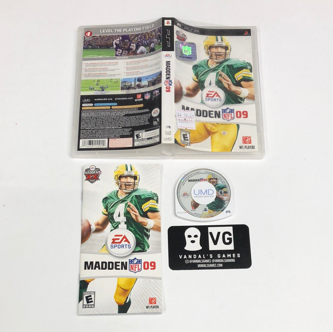 Psp - Madden NFL 09 Sony PlayStation Portable Complete #111