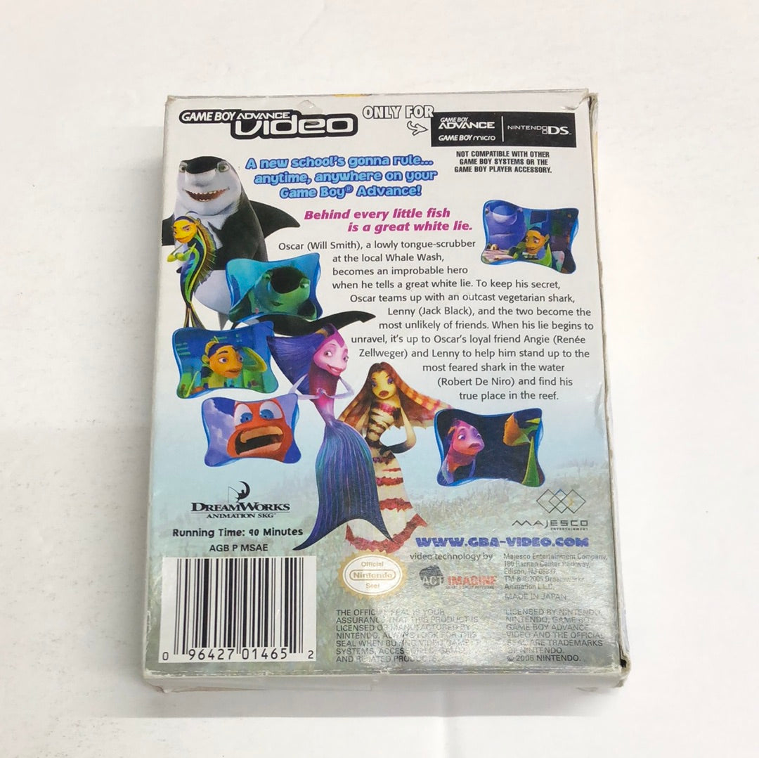 GBA Video - Shark Tale Nintendo Gameboy Advance Complete #2232