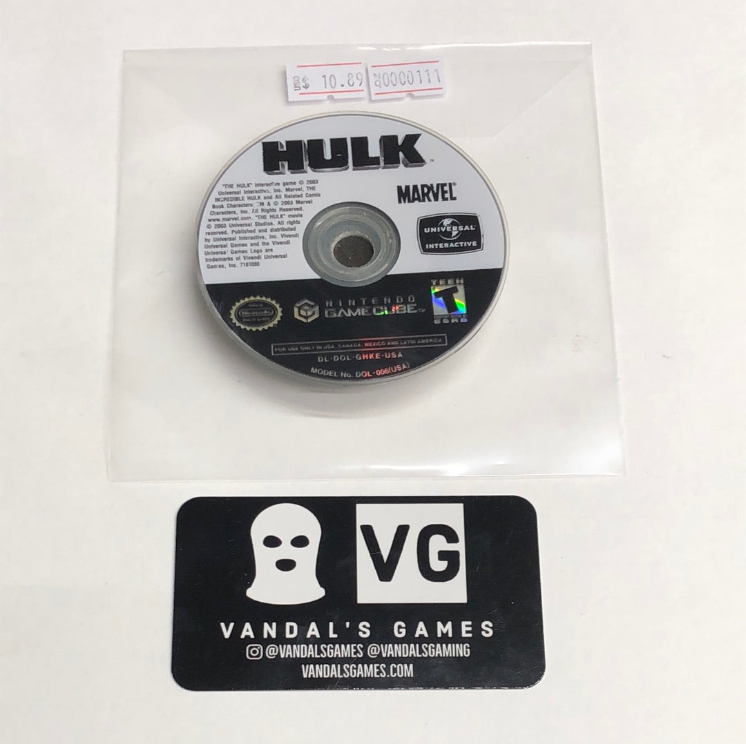 Gamecube - Hulk Nintendo Gamecube Disc Only #111