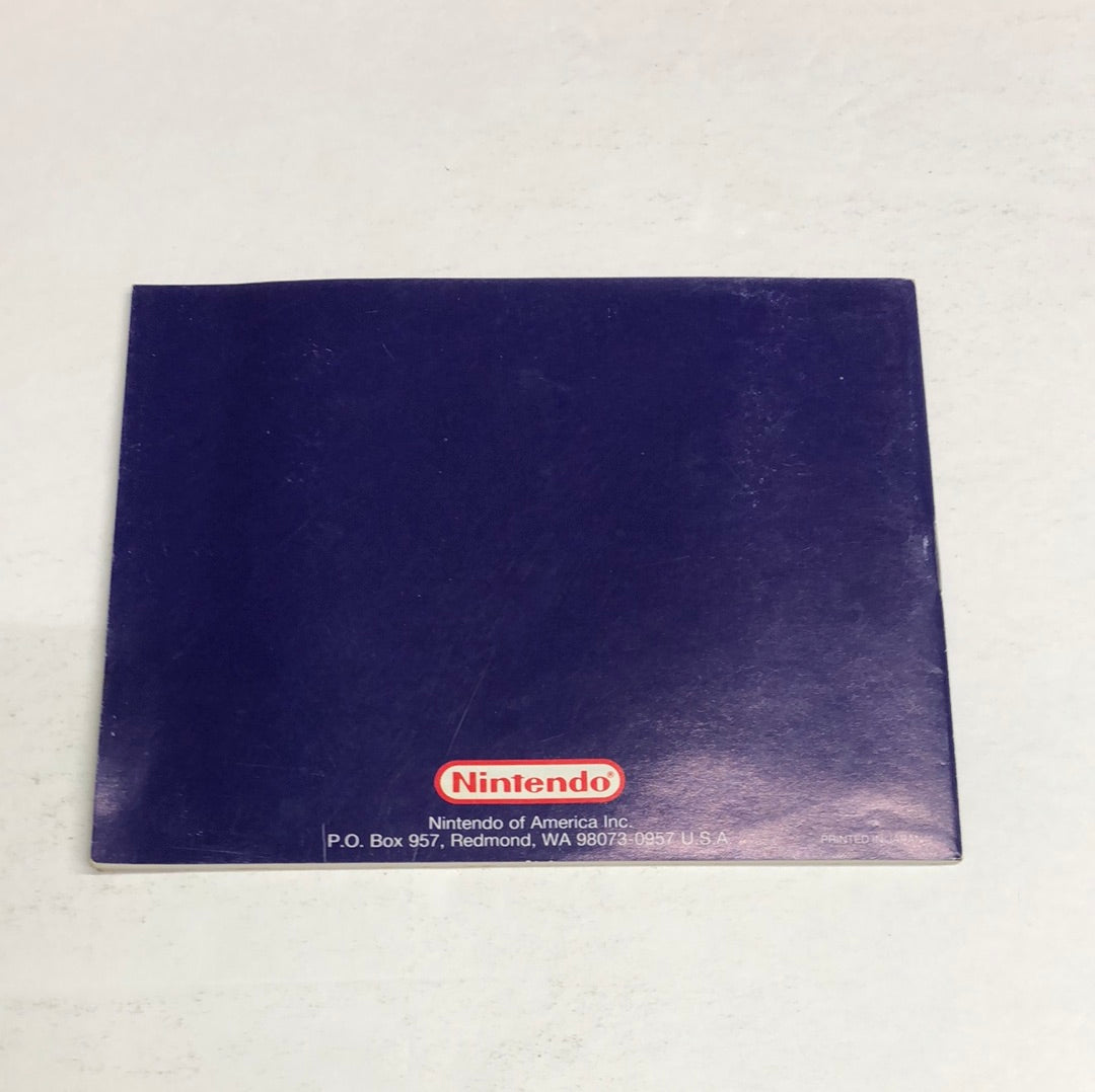 Nes - Dragon Warrior Nintendo Booklet Manual Only No Game or Box #1996