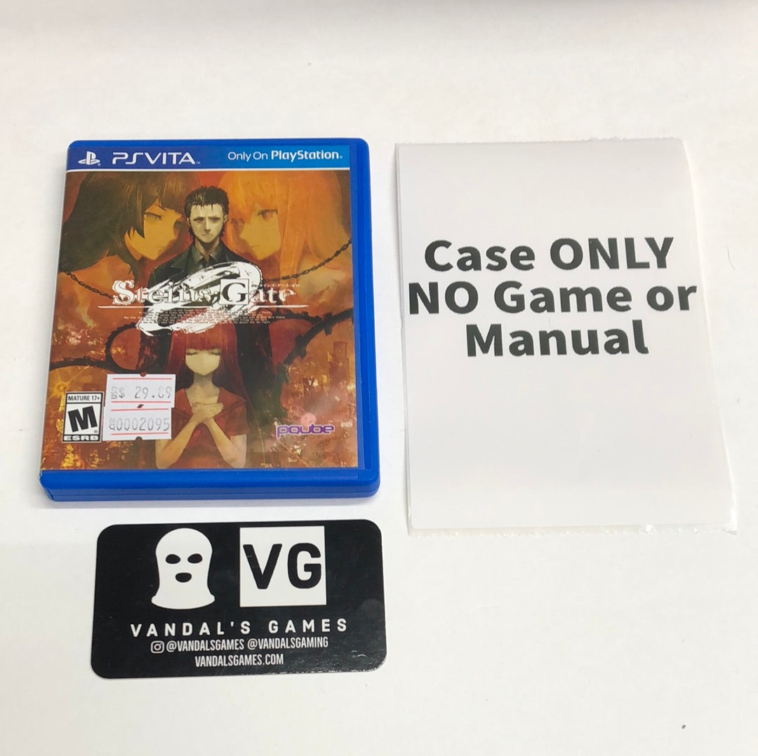 Ps Vita - Steins Gate 0 Sony PlayStation Vita OEM Case Only No Game #2095